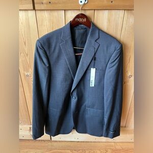 Bar III Mens Professional Two Button Blazer Jacket